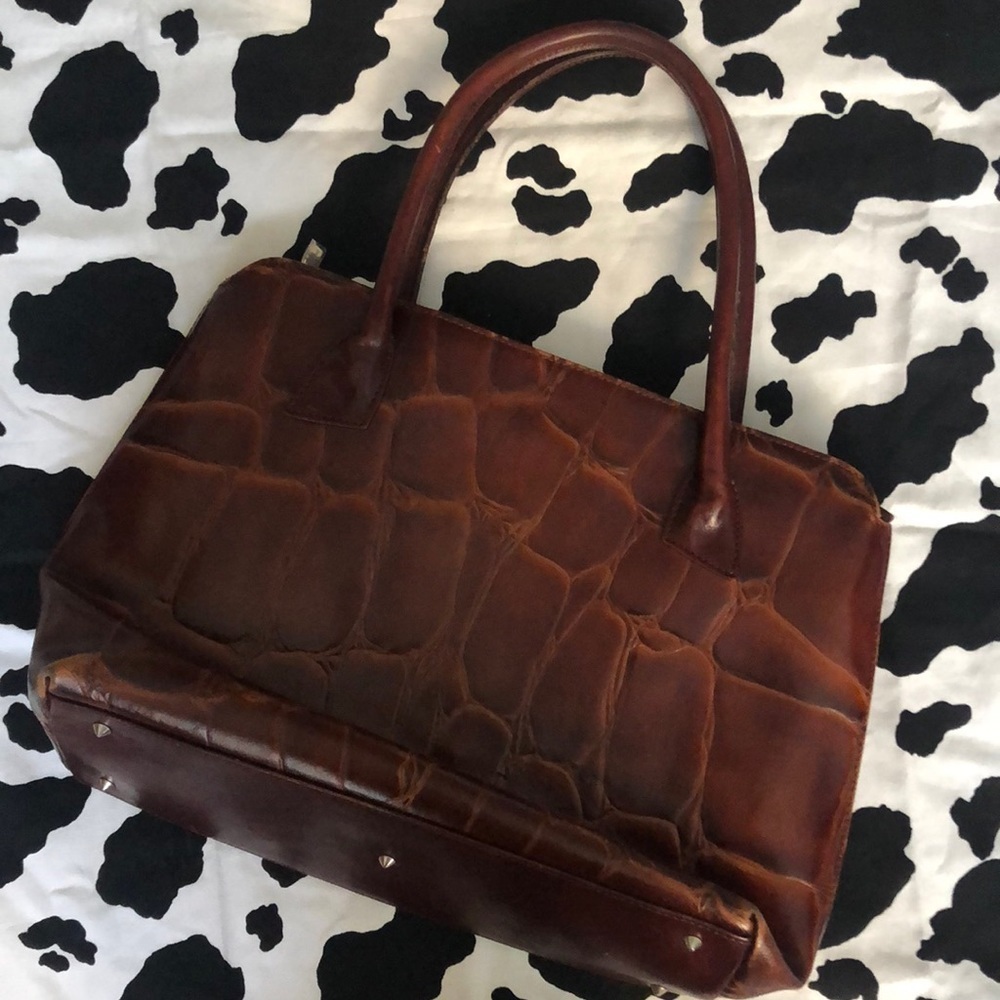 Brown Leather Vintage Bag​